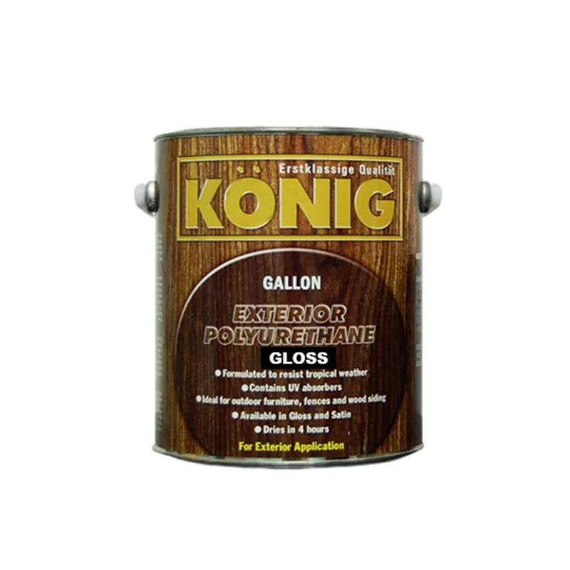R-PAINT KONIG EXTERIOR POLYURETHANE GLO QRT